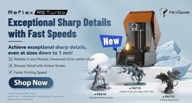 Découvrez l’UltraCraft Reflex RS Turbo, la nouvelle imprimante 3D signée HeyGears.