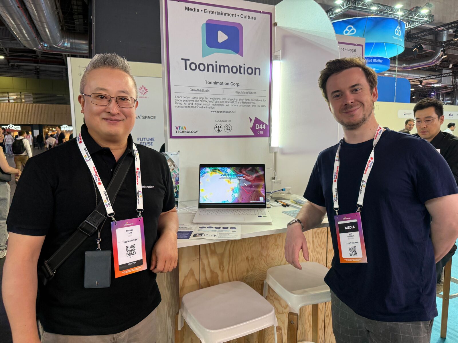 Toonimotion et Le café du geek