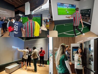 Hisense crée des expériences immersives pour les fans lors de la Coupe du Monde 2025.
