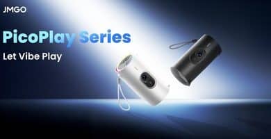 JMGO PicoPlay propose des projecteurs ultra-compacts dédiés au streaming et à la mobilité.