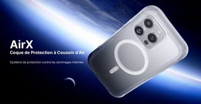 Rhinoshield AirX offre une protection avancée et durable pour votre smartphone.