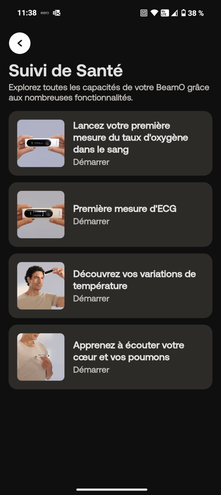 Withings appli