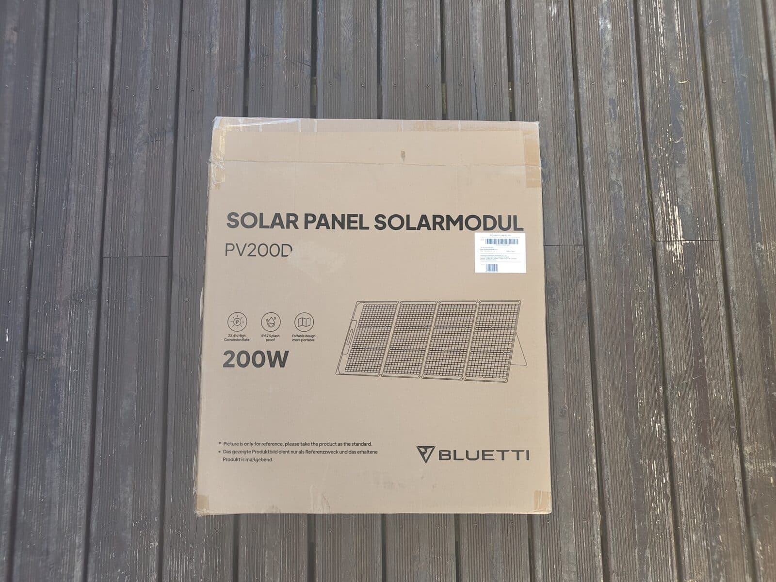 MP200 unboxing