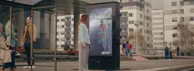 Croatia Poliklinika transforme les arrêts de bus en points de dépistage du dos.