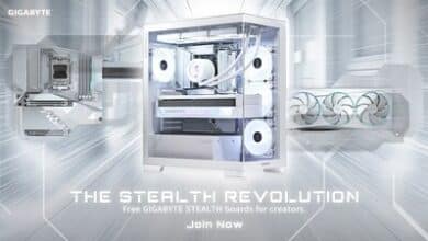 GIGABYTE STEALTH ICE modernise le montage PC avec style et gestion des câbles optimisée.
