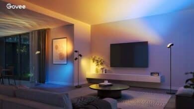 Découvrez la nouvelle gamme de lampadaires intelligents Govee, design et connectés.