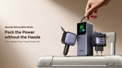 La série UGREEN Nexode rétractable facilite la recharge rapide et sécurisée partout.