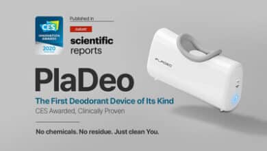 PlaDeo lance en Europe un déodorant bio-plasma, sans produits chimiques, durable.