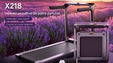 WalkingPad X218 Lavender Edition allie design, bien-être et innovation à domicile.