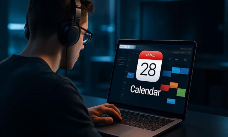 tuto comment utiliser apple calendar