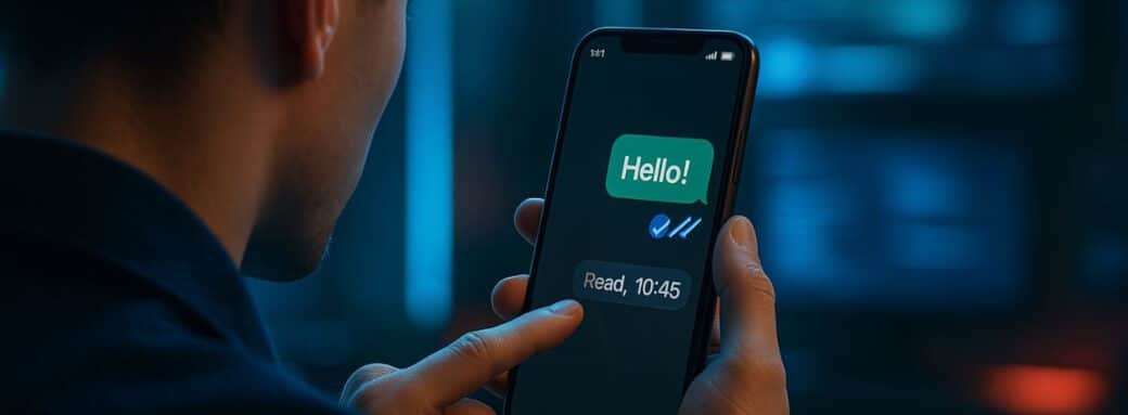 tuto message lu whatsapp