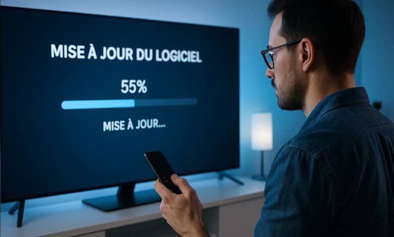 tuto mettre a jour televiseur intelligent