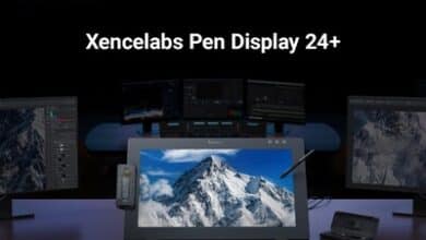 Le Xencelabs Pen Display 24+ propose aux créatifs une gestion des couleurs avancée.