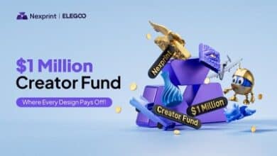 Elegoo lance Nexprint Creator Fund, un million de dollars pour les créateurs 3D.