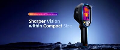 Découvrez la caméra thermique portable CX20, précise et facile à utiliser partout.