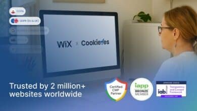 CookieYes arrive sur Wix et facilite la conformité aux lois sur la vie privée.