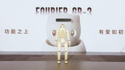Le robot humanoïde Fourier GR-3 allie assistance, intelligence et design accueillant.