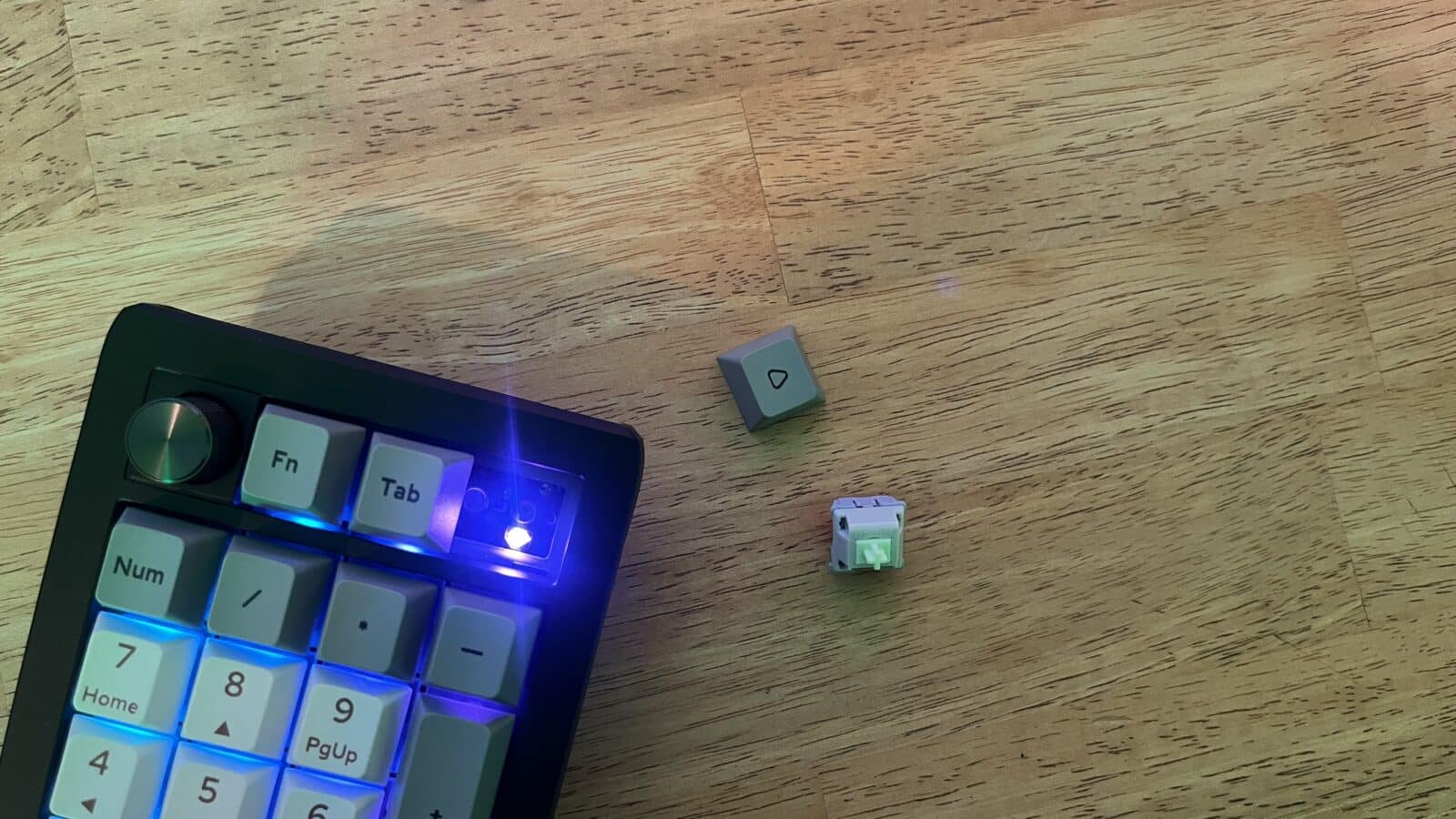 Touches ABS et Switches interchangeables du EK21