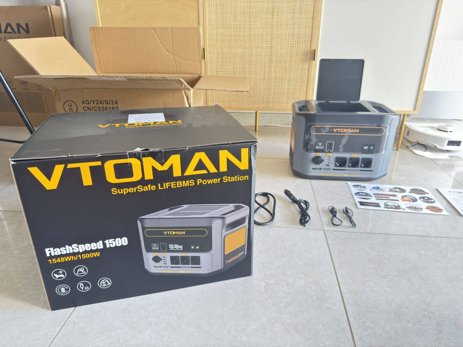 Batterie Station de charge VTOMAN FLASHPEED 1500