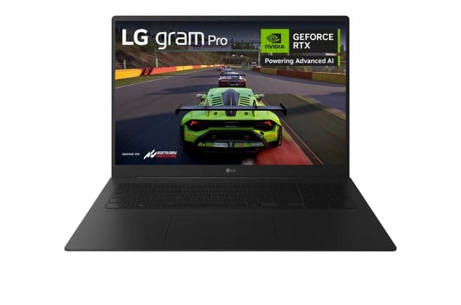LG LANCE LE PORTABLE LG GRAM PRO 2025 AVEC CARTE GRAPHIQUE NVIDIA GEFORCE RTX™ 5050