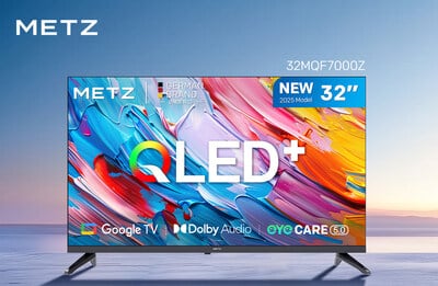 Le téléviseur QLED METZ 32MQF7000Z séduit par sa qualité et son prix abordable.
