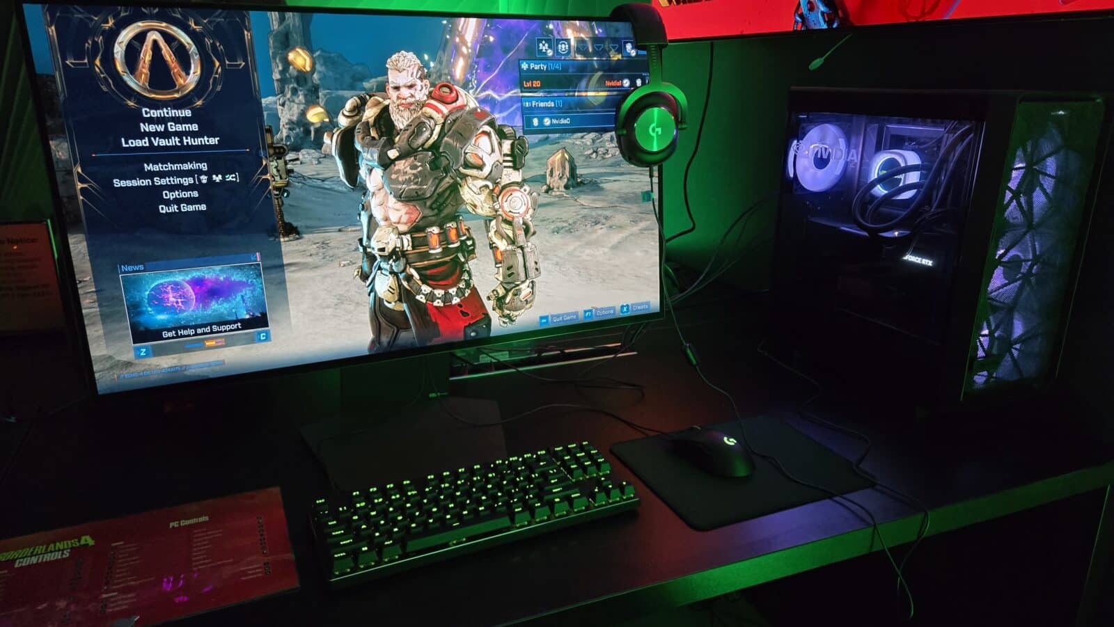 Nvidia Gamescom 2025 Borderlands
