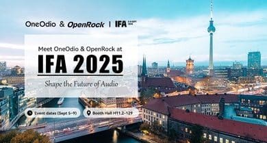 OneOdio et OpenRock dévoilent leurs nouveautés audio à l’IFA 2025 à Berlin.