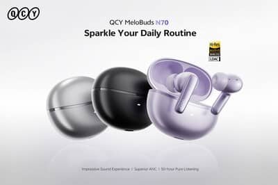 Découvrez les QCY MeloBuds N70, des écouteurs sans fil à autonomie et confort optimisés.