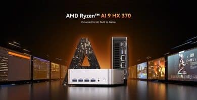 GEEKOM A9 Max allie puissance IA avancée et format compact pour utilisateurs exigeants.