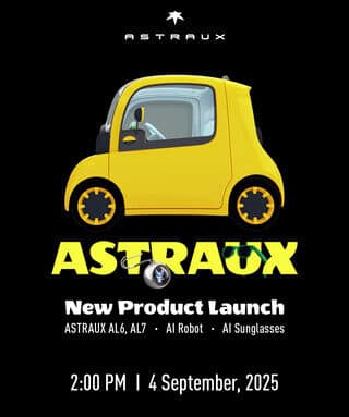 Le véhicule électrique intelligent d’ASTRAUX offre une mobilité urbaine innovante.