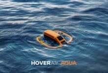HOVERAir AQUA, caméra volante étanche, révolutionne la vidéo sur l’eau cet été.