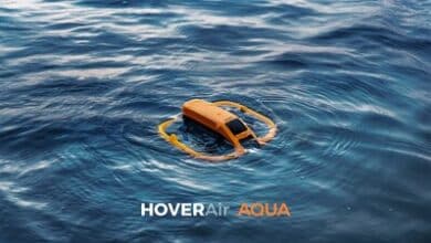 HOVERAir AQUA, caméra volante étanche, révolutionne la vidéo sur l’eau cet été.