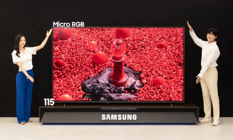 televiseur rgb samsung