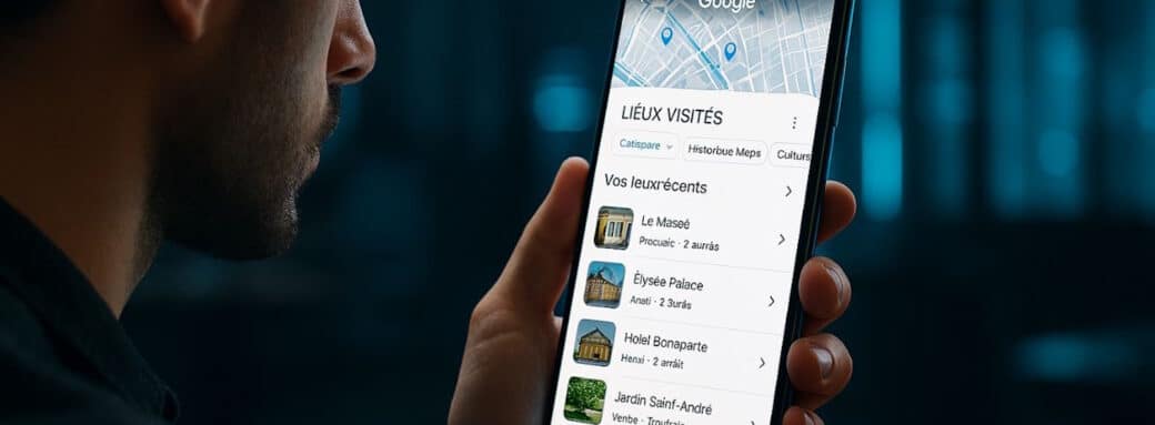 tuto retrouver lieux visites google maps