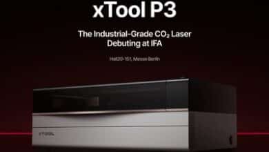 xTool lance la P3, une découpeuse laser CO₂ performante et intelligente.
