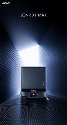 Le nouvel aspirateur robot X1 Max de JONR mise sur technologie et efficacité.