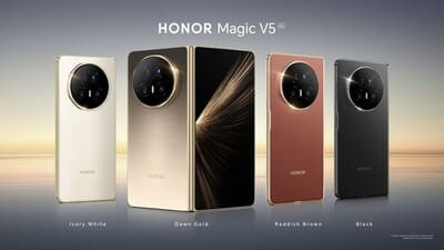 Le HONOR Magic V5 arrive en Europe avec un design ultrafin et de puissantes fonctions IA.