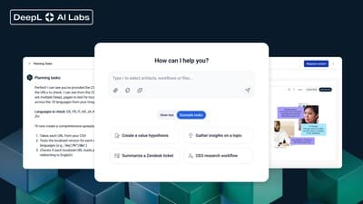 DeepL Agent automatise et sécurise les tâches en entreprise, tout en restant polyvalent.