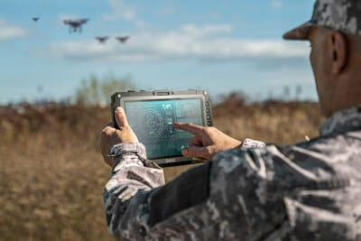Les tablettes ultra-résistantes Getac allient robustesse, mobilité et intelligence artificielle.