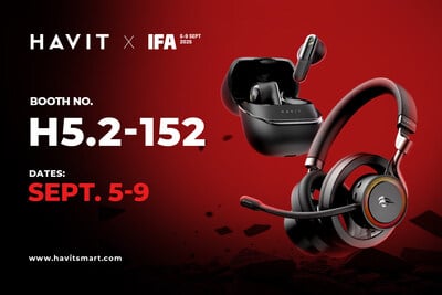 HAVIT dévoile à l’IFA Berlin 2025 ses nouvelles technologies audio immersives.