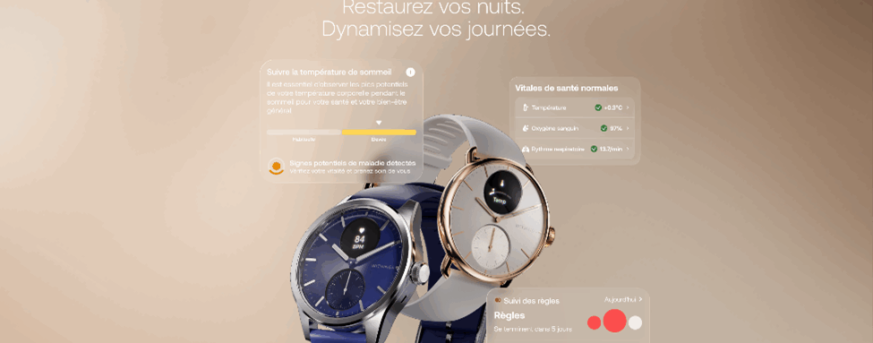 GPT : Withings annonce la nouvelle ScanWatch 2