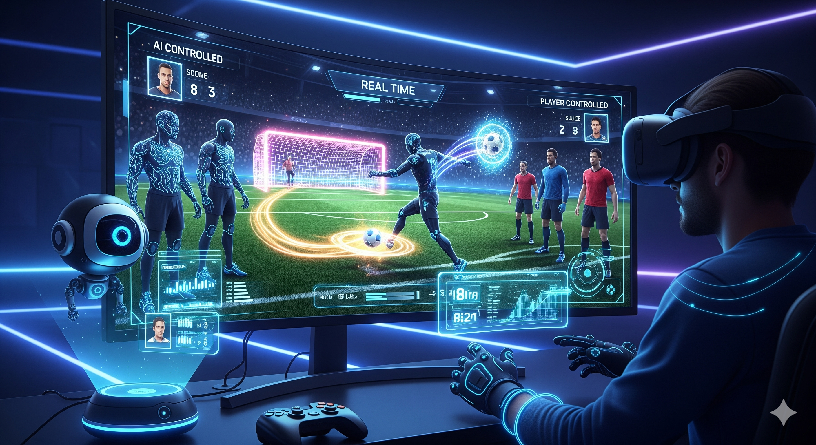 Jeux vidéo compétitifs IA