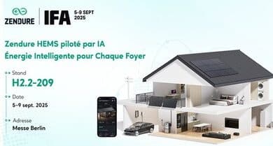 Zendure dévoile un système énergie domotique et un vélo cargo solaire à l’IFA.