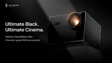 Le Valerion VisionMaster Max offre une expérience home cinéma haut de gamme inédite.