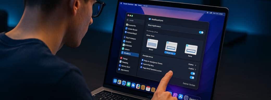 comment gerer notifications macos sequoia