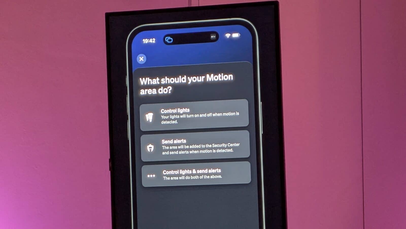 Philips Hue Secure MotionAware