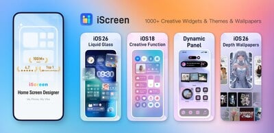 iScreen innove avec de nouvelles fonctions créatives et une compatibilité iOS 26.