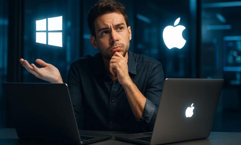pourquoi macbook pc windows