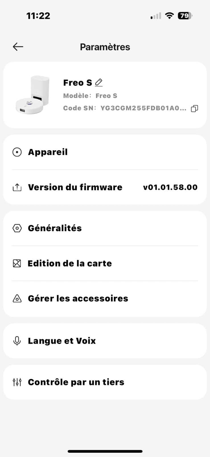 Assistants avec le Narwal Freo S