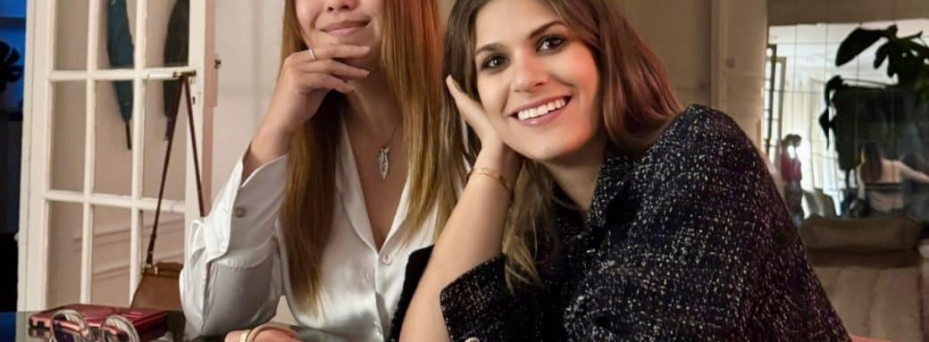 Iva Skojo and Jessica Wong